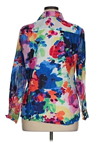 New Directions 3/4 Sleeve Blouse (view 2)