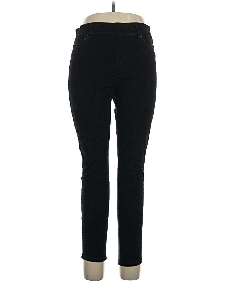 Pre-owned Spanx Jeggings In Black