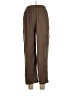 Unbranded 100% Polyester Chevron-herringbone Brown Casual Pants Size L - photo 1