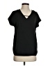Renuar 100% Polyester Black Short Sleeve Top Size S - photo 1