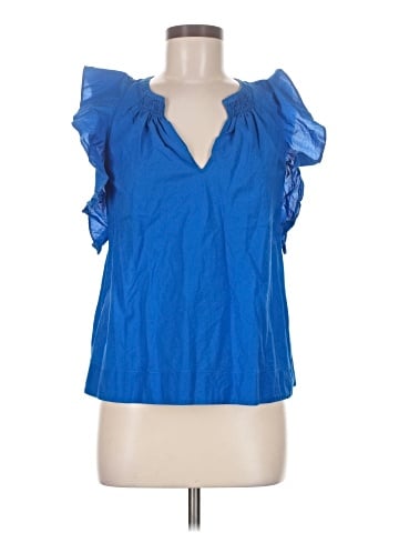 HD in Paris Short Sleeve Blouse (view 1)