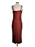 Justify 100% Polyester Solid Burgundy Cocktail Dress Size S - photo 2