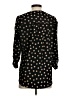 AK Anne Klein 100% Polyester Polka Dots Black 3/4 Sleeve Blouse Size XS - photo 2