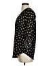 AK Anne Klein 100% Polyester Polka Dots Black 3/4 Sleeve Blouse Size XS - photo 5