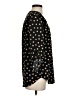 AK Anne Klein 100% Polyester Polka Dots Black 3/4 Sleeve Blouse Size XS - photo 4