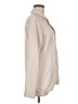 Unbranded 100% Polyester Color Block Tan Long Sleeve Blouse Size M - photo 4