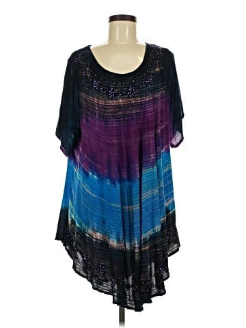 Greater Good Network Short Sleeve Blouse (view 1)
