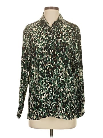Gerard Darel Long Sleeve Button-Down Shirt (view 1)