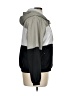 Ashley by 26 International 100% Polyester Color Block Gray Windbreaker Size XL - photo 4