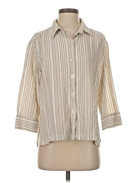 White Stag 3/4 Sleeve Button-Down Shirt (view 1)
