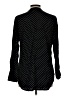 Old Navy 100% Rayon Polka Dots Black Long Sleeve Blouse Size L - photo 2