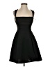 Quiz Solid Black Cocktail Dress Size 4 - photo 1