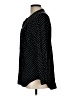 Old Navy 100% Rayon Polka Dots Black Long Sleeve Blouse Size L - photo 5