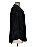 Old Navy 100% Rayon Polka Dots Black Long Sleeve Blouse Size L - photo 4