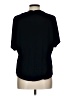 Lida Baday Black Short Sleeve Top Size L - photo 2
