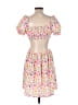 Shein Floral Pink Cocktail Dress Size L - photo 2