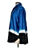 Ann Taylor 100% Polyester Color Block Blue Long Sleeve Blouse Size L - photo 5