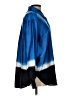 Ann Taylor 100% Polyester Color Block Blue Long Sleeve Blouse Size L - photo 4