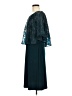 Connected Apparel 100% Polyester Teal Cocktail Dress Size 8 - photo 5