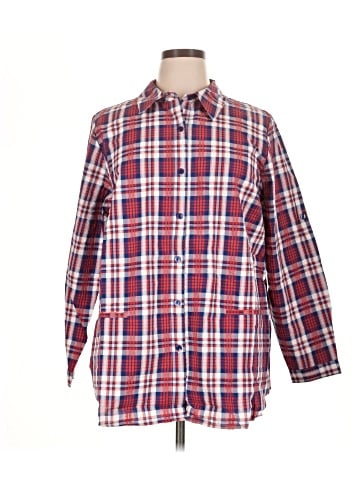 Joan Rivers Long Sleeve Button-Down Shirt (view 1)