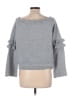 After Market 100% Acrylic Gray Pullover Sweater Size L - photo 2