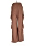Unbranded 100% Polyester Brown Cargo Pants Size L - photo 2