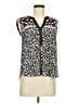 One September Black Sleeveless Blouse Size M - photo 1
