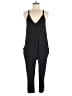 Unbranded Solid Black Jumpsuit Size 0 - photo 1
