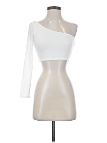 Naked Wardrobe Long Sleeve Top (view 1)
