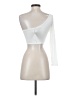 Naked Wardrobe White Long Sleeve Top Size S - photo 2
