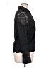 George 100% Polyester Black Long Sleeve Blouse Size L - photo 4