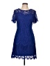 MSLG 100% Polyester Blue Cocktail Dress Size L - photo 1