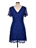 MSLG 100% Polyester Blue Cocktail Dress Size L - photo 2