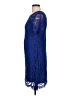 MSLG 100% Polyester Blue Cocktail Dress Size L - photo 5