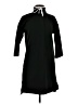 T by Talbots 100% Polyester Solid Black Casual Dress Size XS - photo 1