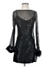 Lulus 100% Polyester Black Cocktail Dress Size XS - photo 1