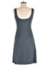 JUNIE Solid Gray Casual Dress Size S - photo 2