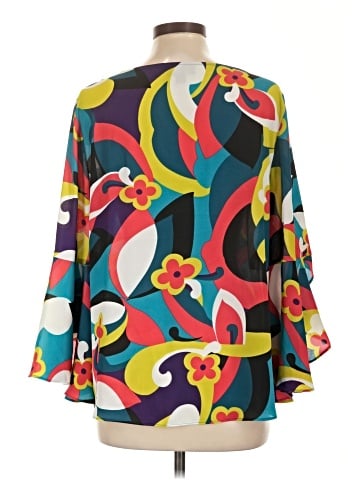 Bold Elements 3/4 Sleeve Blouse (view 2)