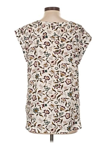 Ann Taylor Factory Short Sleeve Blouse (view 2)