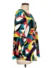Bold Elements Teal 3/4 Sleeve Blouse Size L - photo 4