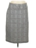 SOHO Apparel Ltd Plaid Gray Formal Skirt Size M - photo 1