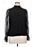CeCe Black Long Sleeve Blouse Size XL - photo 1