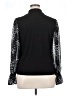 CeCe Black Long Sleeve Blouse Size XL - photo 2