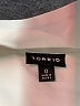 Torrid 100% Polyester Ivory Short Sleeve Blouse Size Lg Plus (0) - photo 7