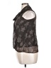 Carla Conti 100% Silk Gray Blouse Size L - photo 5