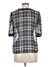 A New Day Silver Short Sleeve Blouse Size M - photo 2