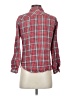Sandra 100% Cotton Plaid Red Long Sleeve Button-Down Shirt Size XS - photo 2