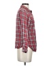Sandra 100% Cotton Plaid Red Long Sleeve Button-Down Shirt Size XS - photo 4