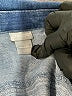 Chico's Tie-dye Blue Denim Jacket Size M - photo 6