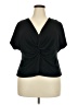 Vince Camuto Black Short Sleeve Top Size XXL (estimated) - photo 1